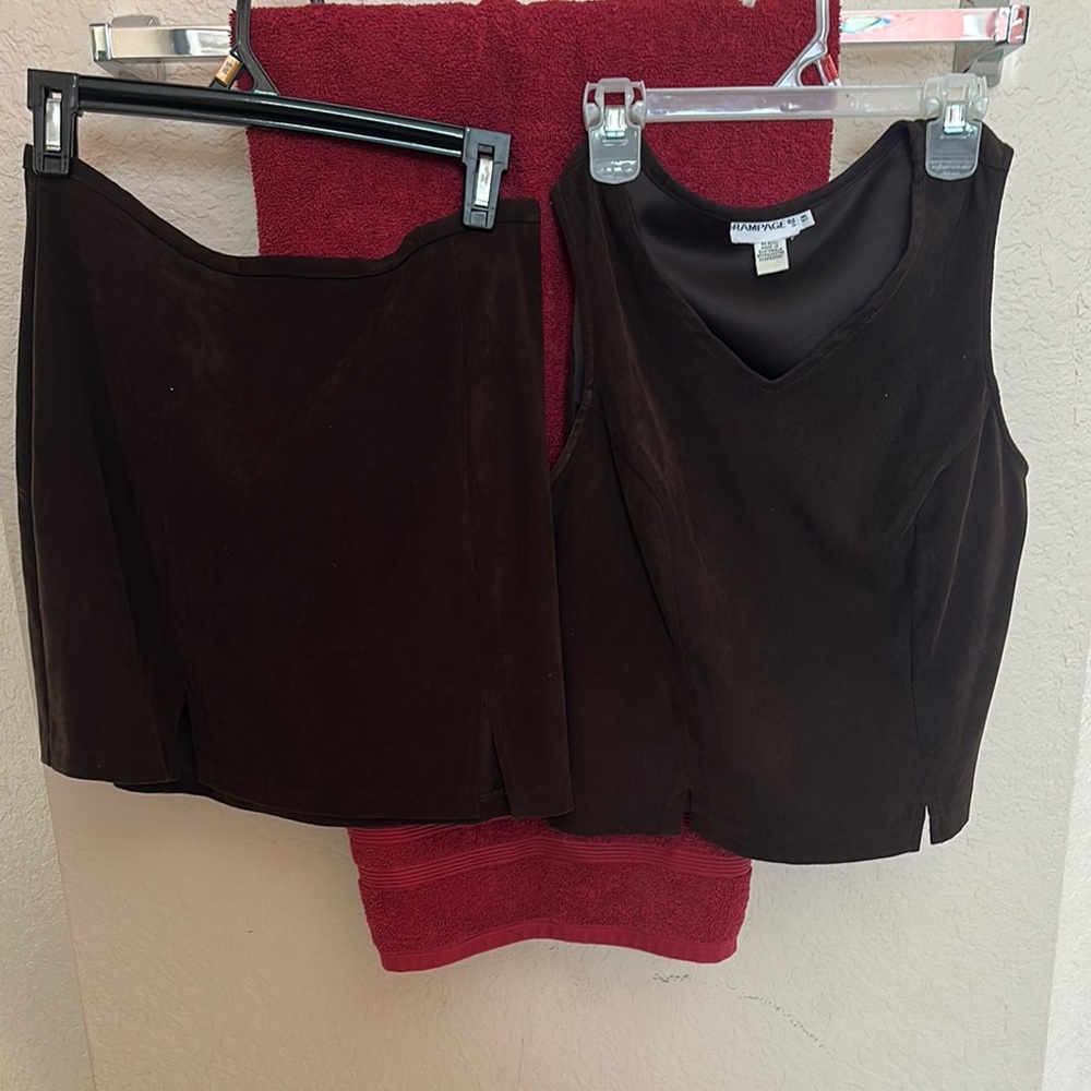 Express Black Mini Pencil Skirt Set for Work
